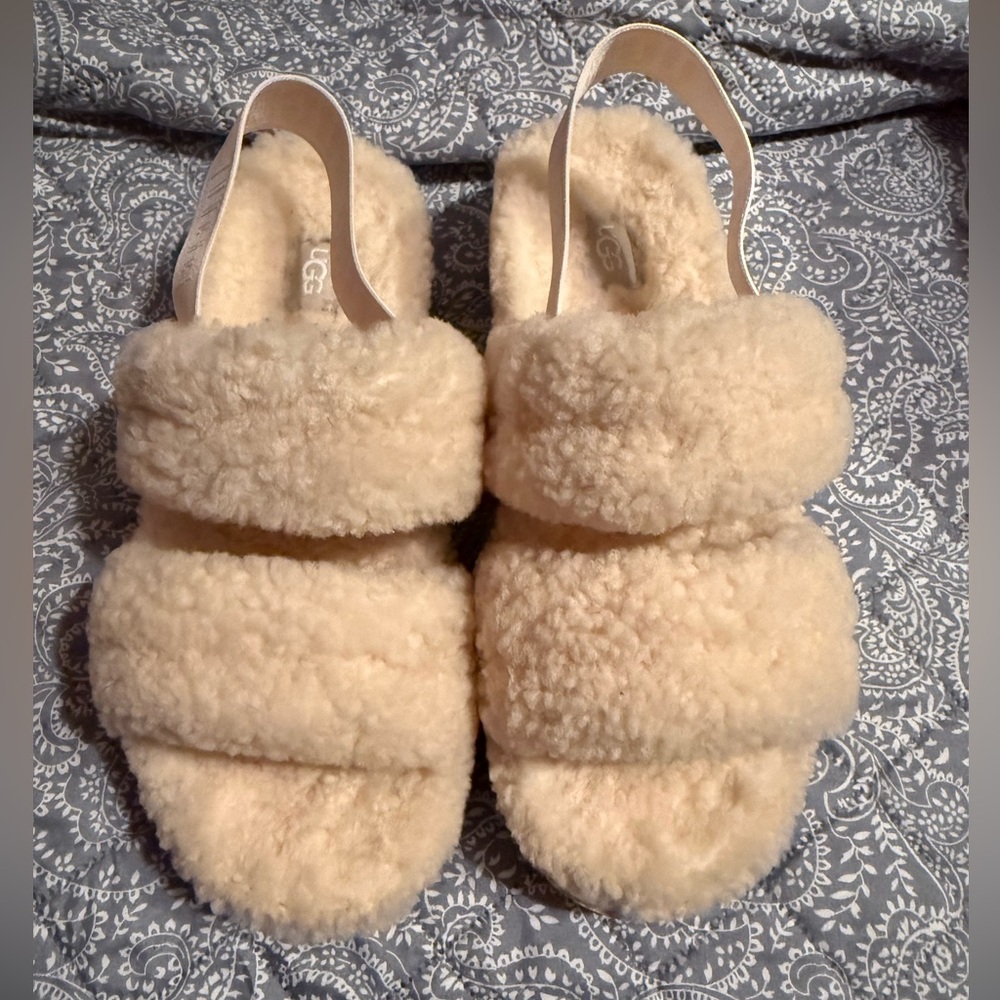 UGG Women's Cozy Cream Slippers